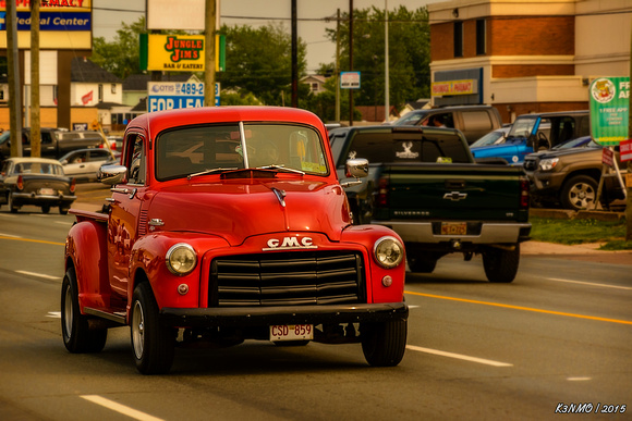 Early 1950's or late 1940's GMC pickup
