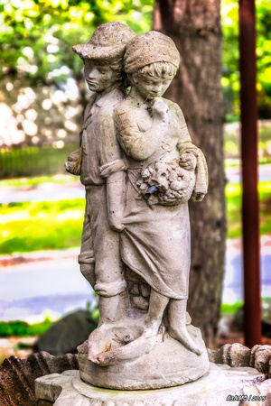 Statue of Young Lovers