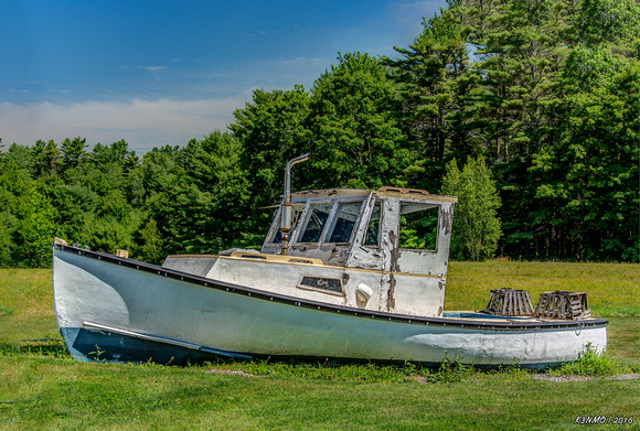 Old Fishing Boat in Wiscasset