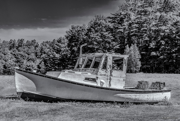 Old Fishing Boat in Wiscasset