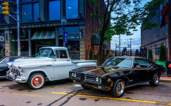1956 Chevrolet 3100 & 1969 Pontiac GTO