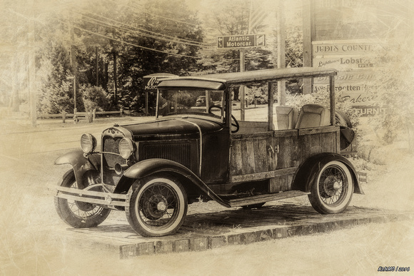 Old Jalopy in Wiscasset