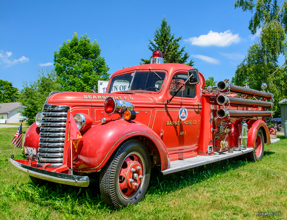Old GMC Fire Truck