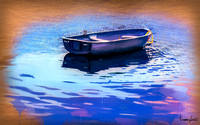 Boat in the Water Late in the Day