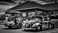1957 VW Beetle & 1959 VW Pickup