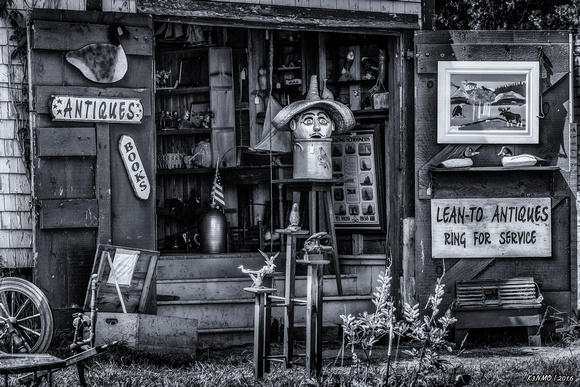 Lean-To Antiques, antique & cafts shop in Kingsburg