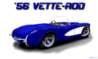 '56 Vette-Rod