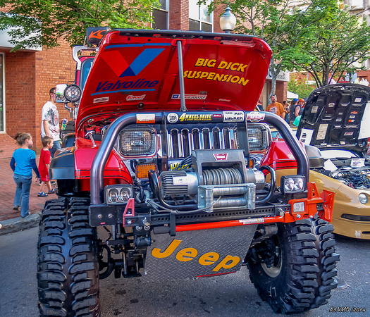 Jeep on Main Street