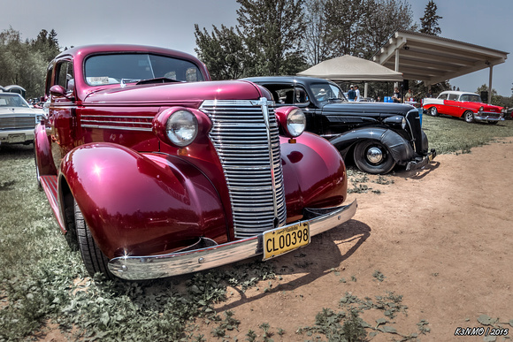 1938 & 1937 Chevrolet sedans