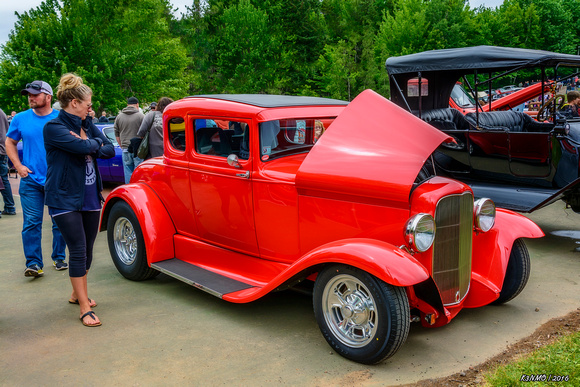 1930 Ford Model A 5 window coupe from Presque Isle, Maine