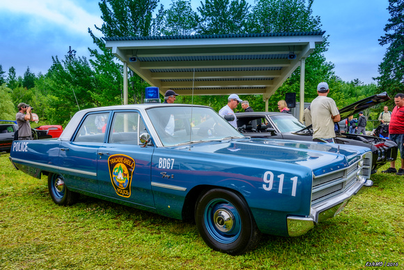 1967 Plymouth Fury II police car
