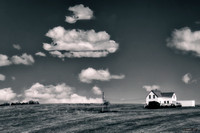 Clouds Over Farm House