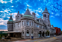 Old Federal Post Office and Court House in Augusta Maine