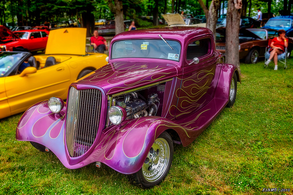 1934 Ford coupe "hot rod"