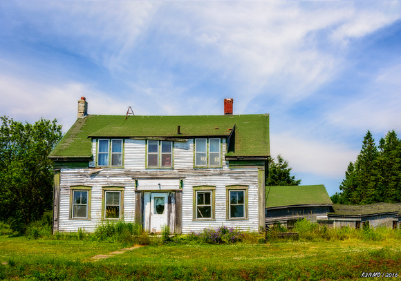 Abandoned House in Whiting, Maine, USA
