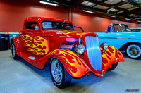 1934 Ford 3 window coupe hot rod