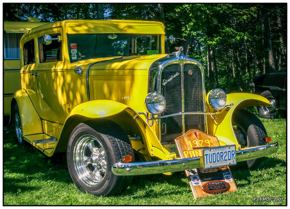 1929 Pontiac sedan hot rod