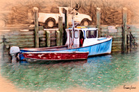 Fishing Boat at Halls Harbour