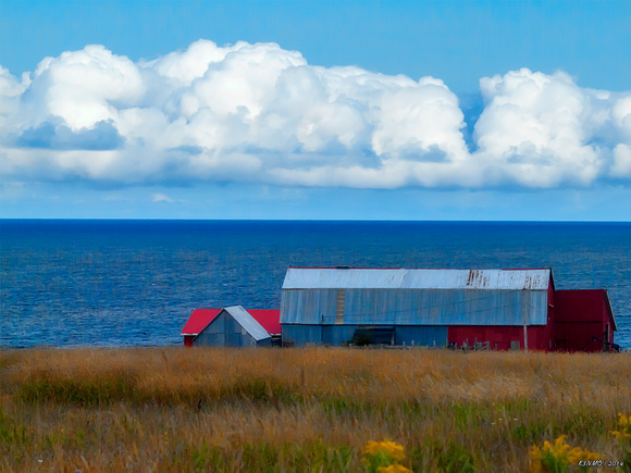 Barn by the Sea