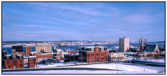 Brunswick Street from Citadel Hill late 1970s / early 1980s