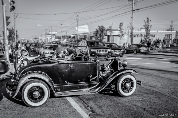 Ford Model A roadster hot rod
