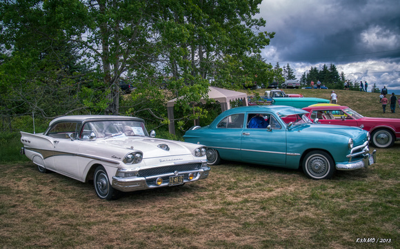 1958 Ford Fairlane 500 & 1949 Ford