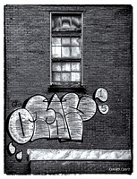 Grafitti onBloomfield School