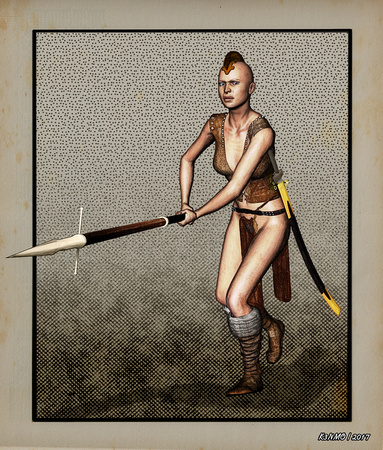 Female Pike Guard - Warrior