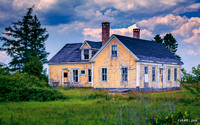 Old and Abandoned House in Lubec Maine