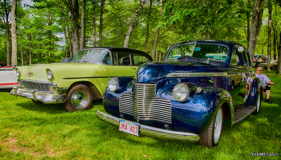 1940 Chevrolet coupe & 1956 Chevrolet