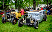 1929 Ford Model A roadster & 1930 Model A Tudor