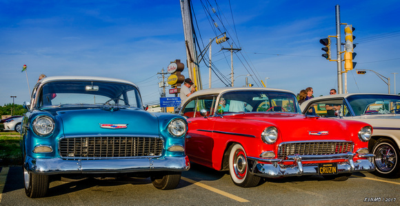 A Pair of 55 Chevys