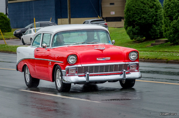 1956 Chevrolet 2 door post