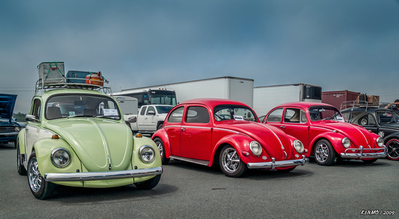 1971, 1956 & 1967 VW Beetles