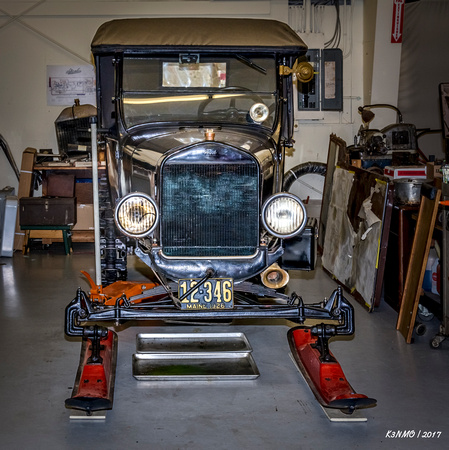 1926 Ford Model T Snowmobile