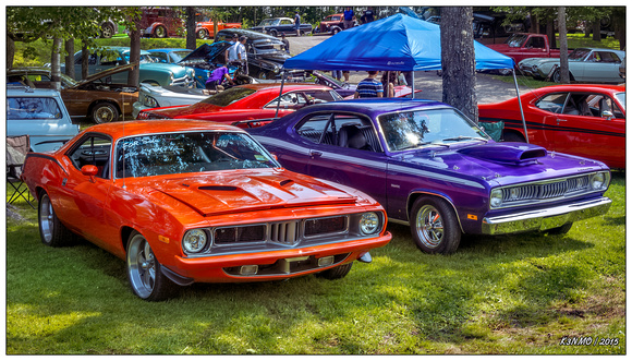 1974 Plymouth Cuda & 1970 Plymouth Duster