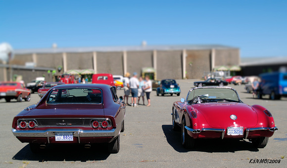 1960 Corvette & 1968 Dodge Charger