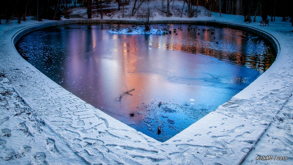 Near Sunset at Heart Shaped Pond