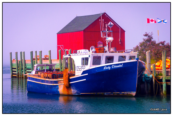 Fishing Boat in Halls Harbour