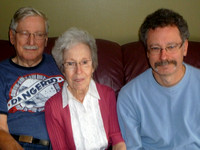 Dad, Mom & brother Rick - Autumn 2011