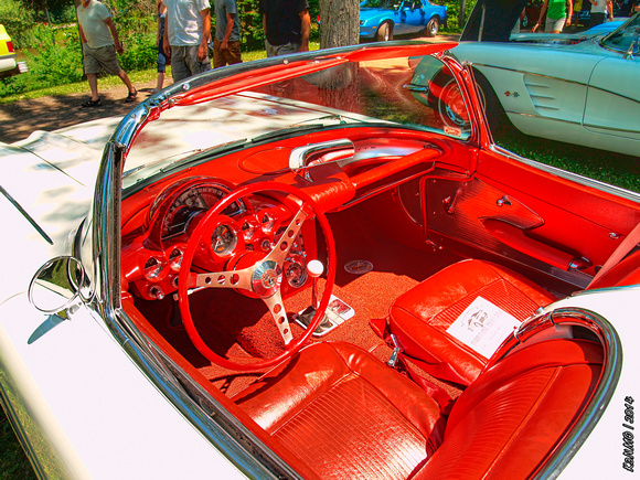 1961 Corvette vette-rod interior