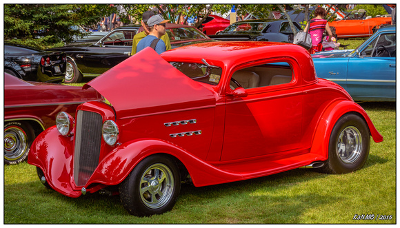 1934 Chevy 3 window coupe