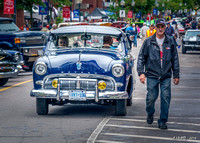 1949 Meteor entering downtown area