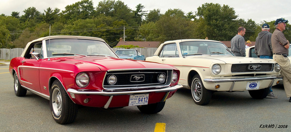 1967 & 1966 Ford Mustangs