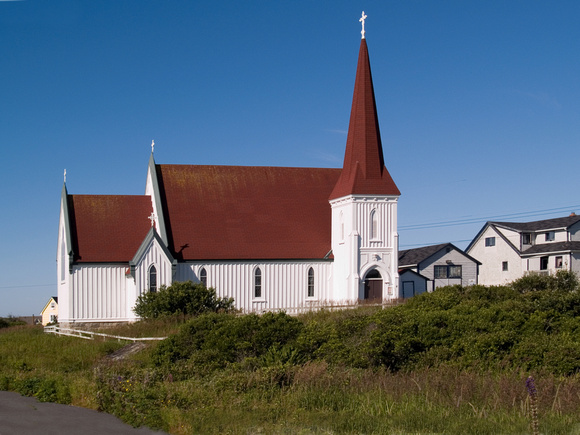 Community Church in the village of Peggy's Cove, N.S.