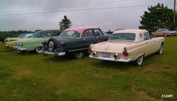 1955 Ford T-Bird & 1953 Mercury Meteor
