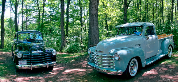 1951 & 1953 Chevy 3100 pickups